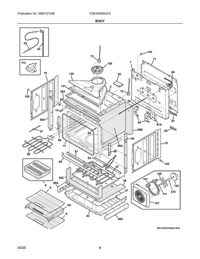 Frigidaire Range /Oven Range Door Attachment Rod - 808721601