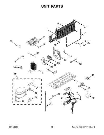 Whirlpool Refrigerator Lokring Coupler (Discharge Tube to Condenser, 5mm) - W11506623, Replaces: W10891058