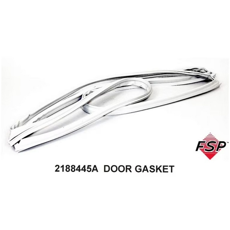 Whirlpool Refrigerator Fresh Food Door Gasket - 2188445A, Replaces: 935761