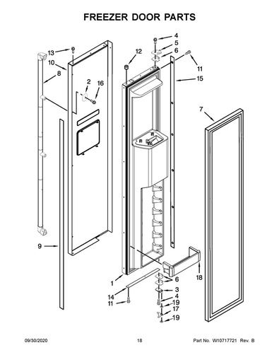 Whirlpool Refrigerator Refrigerator Door Hinge Washer - WP2006346