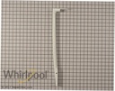 Whirlpool Refrigerator Door Handle (White) - WPW10498429, Replaces: W10366325