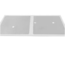 Whirlpool Refrigerator Crisper Cover Glass - WP67006704, Replaces: 12204824
