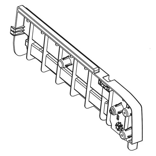 LG Refrigerator Drawer Slide Rail - AEC73878401