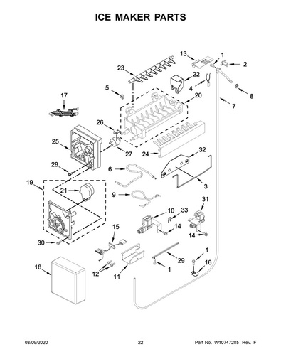 Whirlpool Refrigerator Refrigerator Install Kit - W11175806