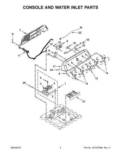 Whirlpool Washer Control Board - W11419215, Replaces: W11320239