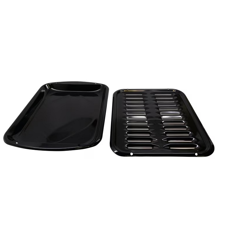 Whirlpool Range /Oven Broiler Pan Set - 4396923, Replaces: 11161