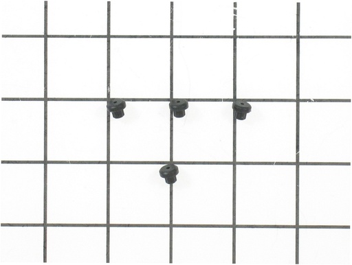 Whirlpool Range /Oven Burner Grate Foot Pads (Set of 4) - 8186321, Replaces: 9760219