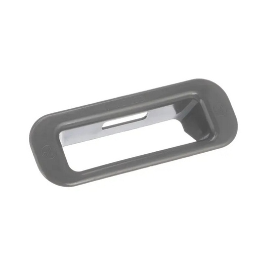 Whirlpool Washer Lid Lock Bezel (Chrome Shadow) - W11237158, Replaces: W10665169
