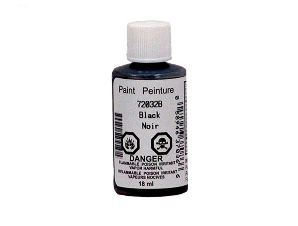 Whirlpool Microwave Black Touch Up Paint - 72032, Replaces: 72031