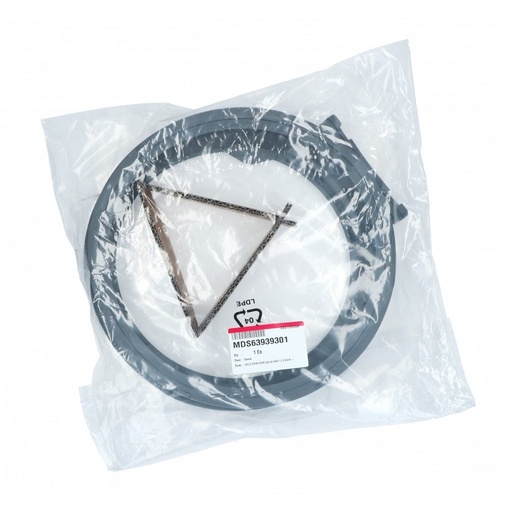 LG Washer Gasket - MDS63939301, Replaces: MDS63939303