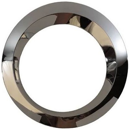 Frigidaire Washer Outer Door Frame (Chrome) - 134999525, Replaces: 134550510