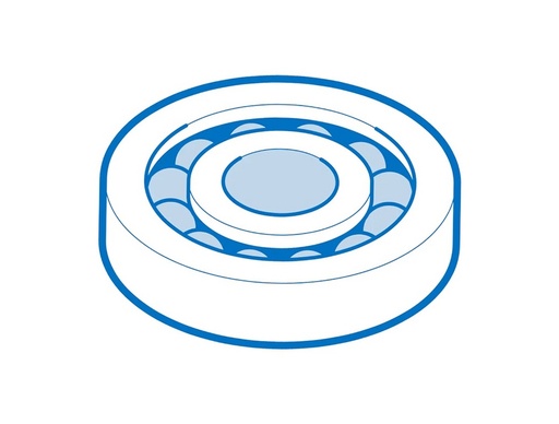 Whirlpool Washer 'T' Bearing - WP8546462, Replaces: 62703