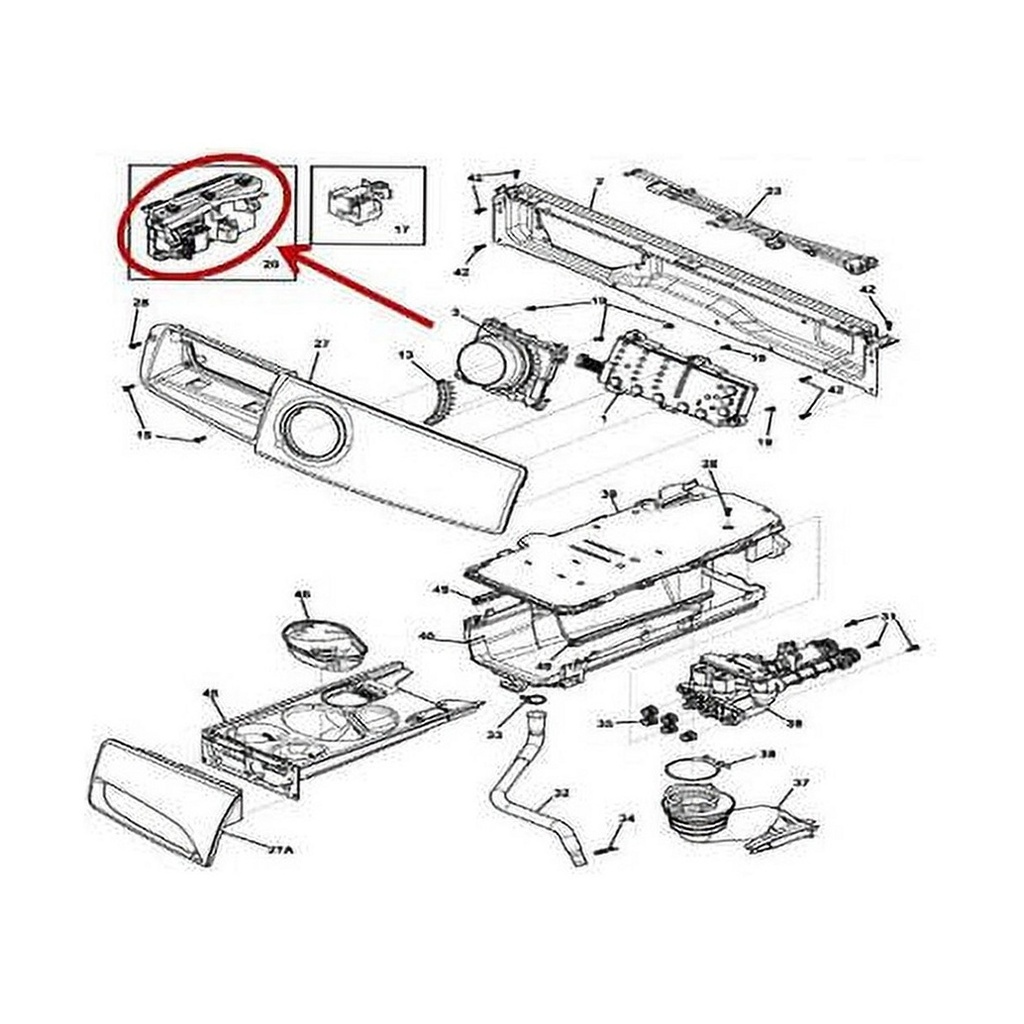 Frigidaire Washer Main Control Board - 5304519502, Replaces: 5304515295