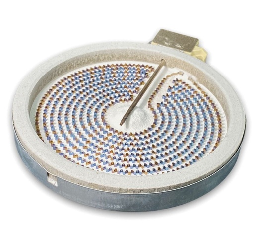 G.E Range Ceramic Surface Burner  - WG02F04090, Replaces: WB30T10132