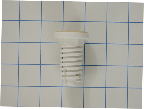 GE Washer Leveling Leg - WH2X1187, Replaces: WH02X1187