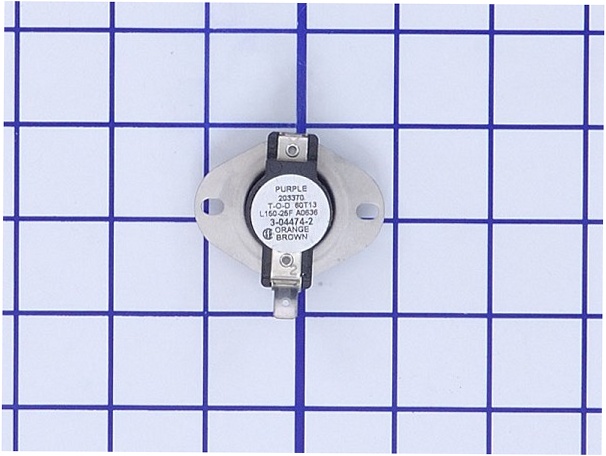 Whirlpool Dryer Cycling Thermostat - WPY304474, Replaces: 304474