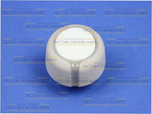 Whirlpool Washer Control Knob (White) - WP3957799, Replaces: 3957799