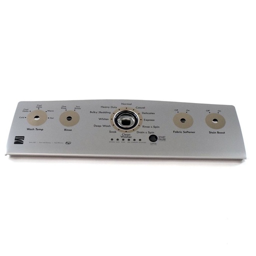 Whirlpool Washer Control Panel - W10787837, Replaces: W10667451