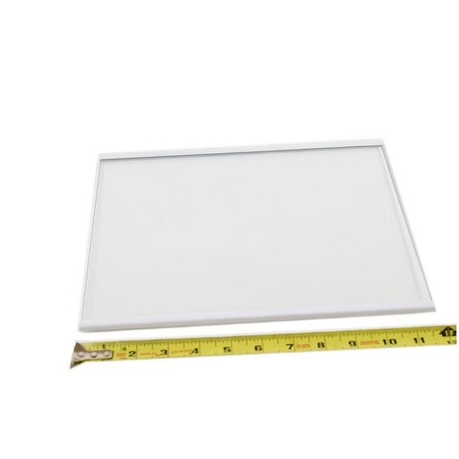 Whirlpool Refrigerator Freezer Glass Shelf (Lower) - W11130203, Replaces: W10527849