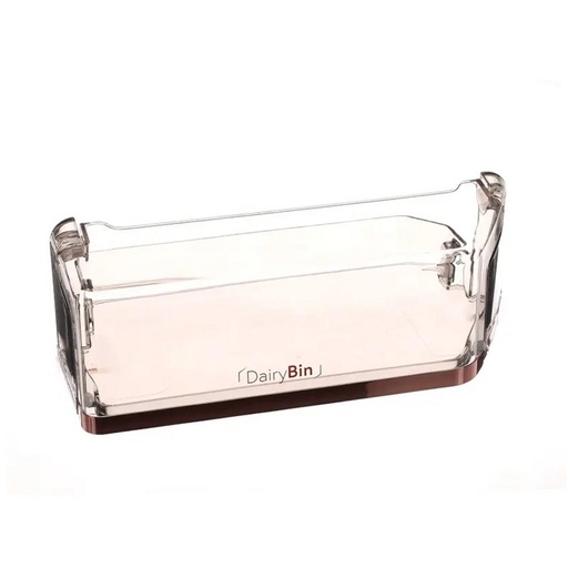 GE Refrigerator Tinted Dairy Bin - WR71X32077, Replaces: WG03A04574