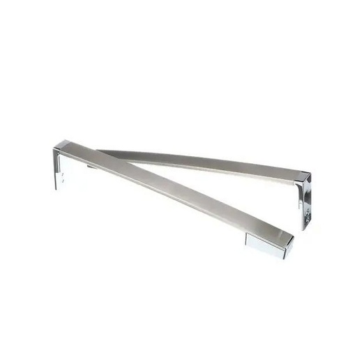 GE Refrigerator Handle Set (Stainless) - WR12X34550, Replaces: WR12X21383