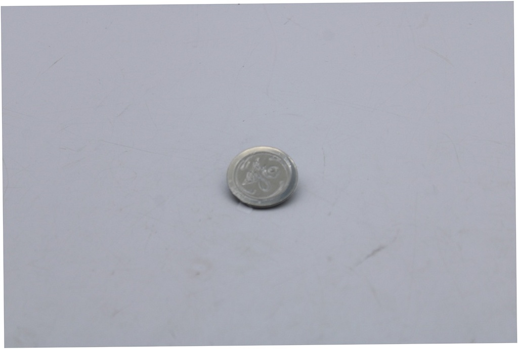 GE Dishwasher Nameplate (Chrome) - WR04X29375, Replaces: WR02X45685