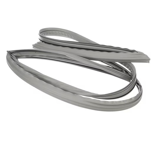 Whirlpool Refrigerator Fresh Food Door Gasket (Gray) - W10355582, Replaces: W10249916