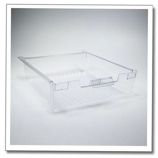 GE Refrigerator Lower Snack Pan - WR32X10836, Replaces: WR32X10238