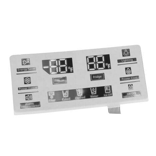 Samsung Refrigerator Display Inlay - DA64-03364A