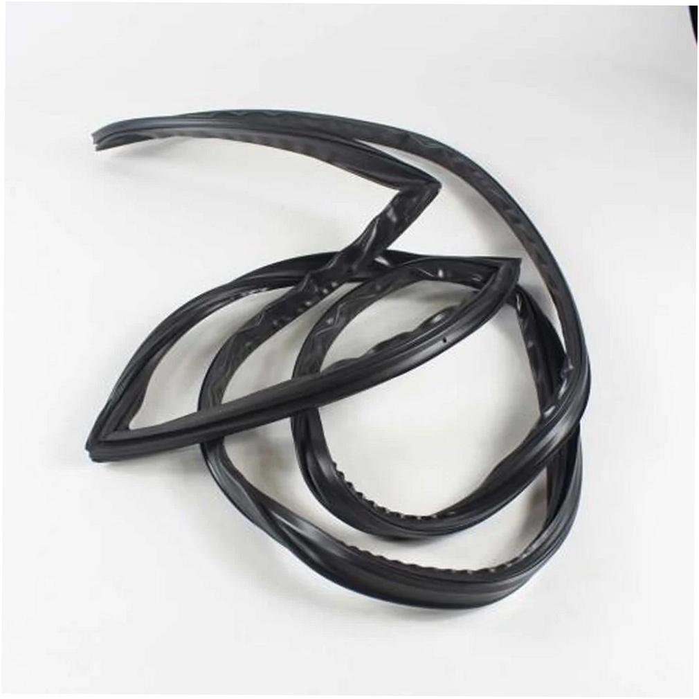 GE Refrigerator Fresh Food Door Gasket (Black) - WR24X20456, Replaces: WR24X10071
