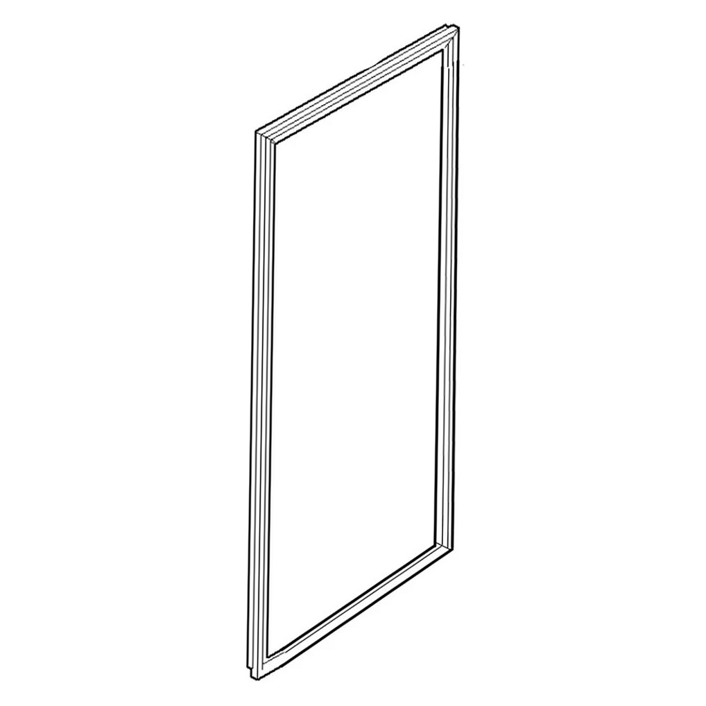 LG Refrigerator Door Gasket Assembly (Gray) - ADX72930475