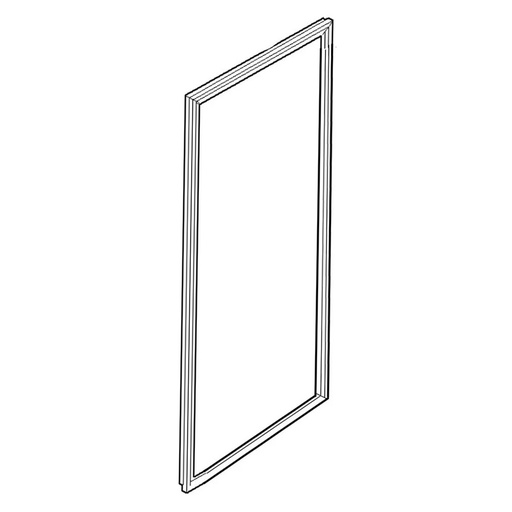 LG Refrigerator Door Gasket Assembly (Gray) - ADX72930475