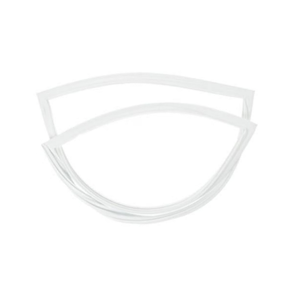 GE Refrigerator Fresh Food Door Gasket - WR24X10186, Replaces: WR24X10067