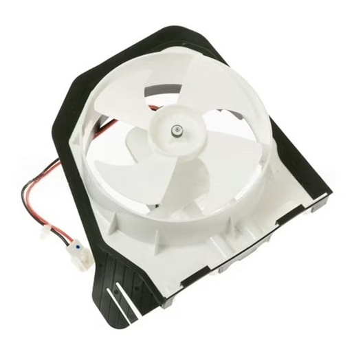 GE Refrigerator Condenser Fan and Housing - WR17X31476, Replaces: WG03A03091