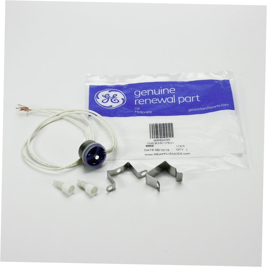 GE Refrigerator Defrost Thermostat Kit - WR50X55, Replaces: GL55
