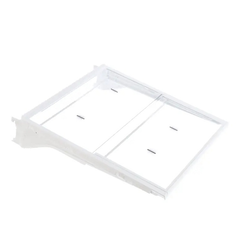 GE Refrigerator Tuckaway Shelf Assembly - WR32X23649, Replaces: WR32X10873