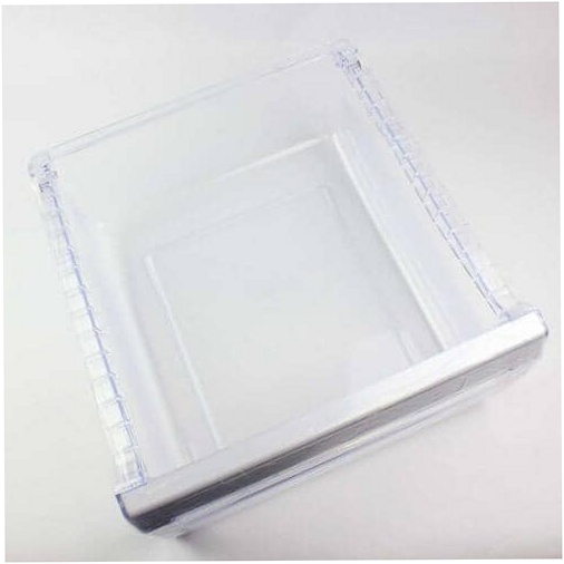 Samsung Refrigerator Vegetable Drawer (Left) - DA97-08438D, Replaces: DA97-08438C
