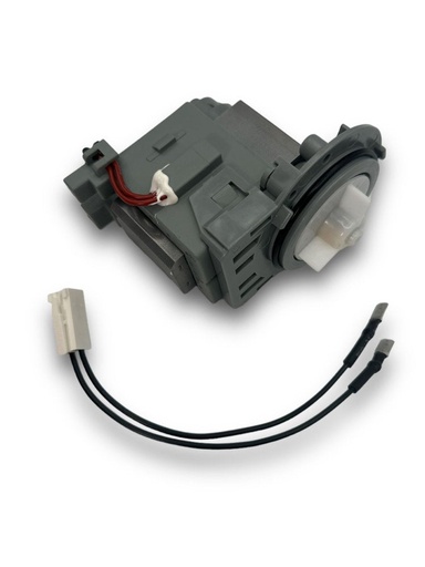 GE Washer Drain Pump Motor - WH23X10047, Replaces: WG04F06546