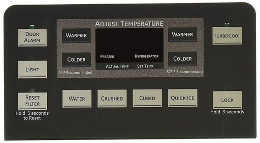 GE Refrigerator Dispenser Interface Assembly - WR55X10785