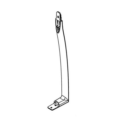 Whirlpool Refrigerator Door Handle (Bisque) - W10859918, Replaces: W10672336