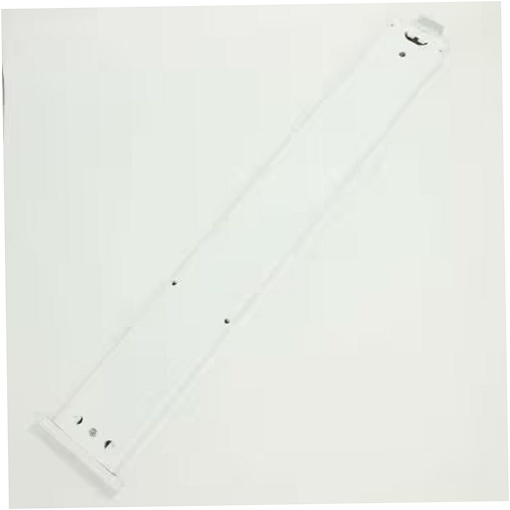 GE Refrigerator Meat Pan Slide Rail - WR72X10463, Replaces: WR72X10433