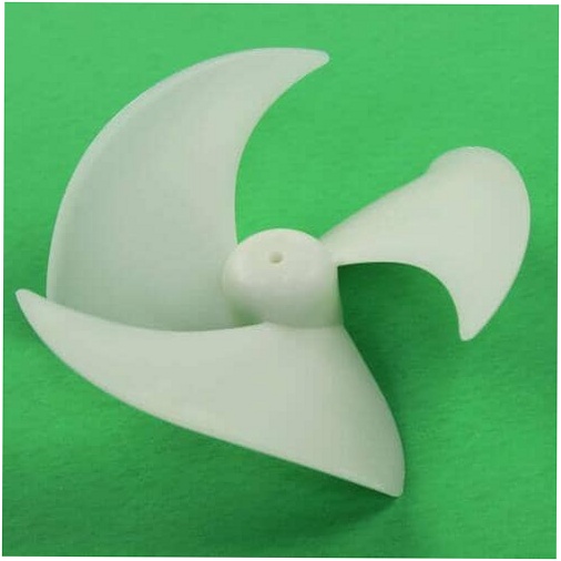 LG Refrigerator Fan Blade Assembly - 5901JA1012B, Replaces: 5901JA1002A