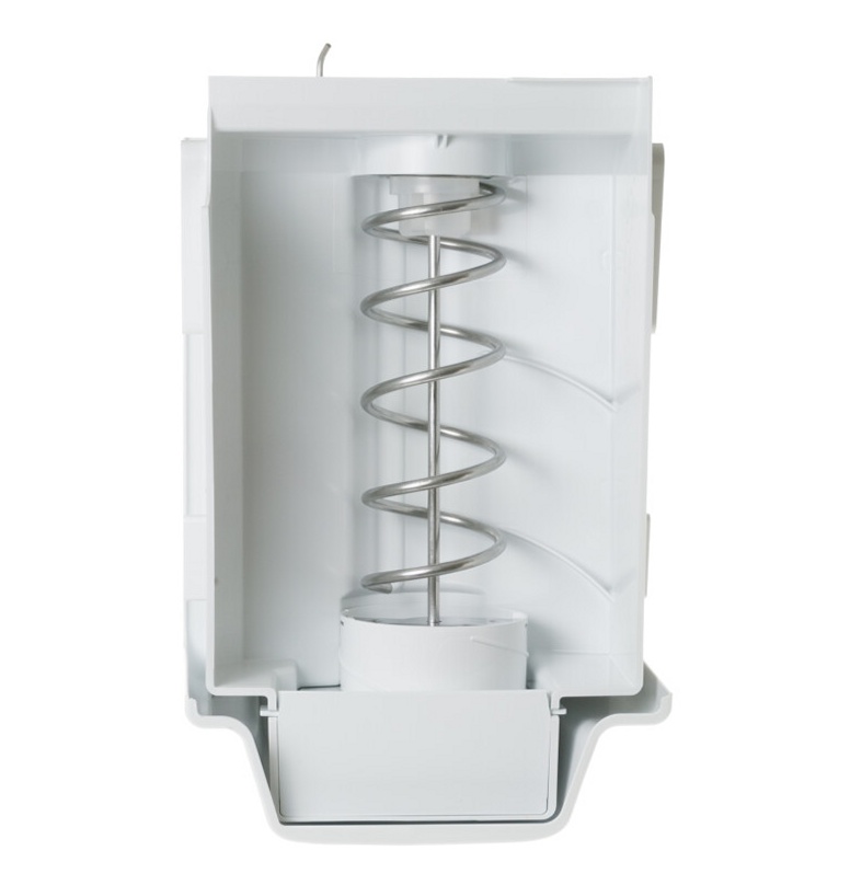 GE Refrigerator Ice Bucket and Auger Assembly - WR17X12123, Replaces: WR17X11494