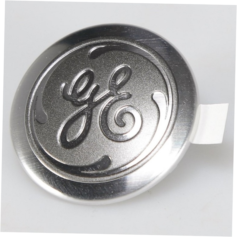GE Refrigerator Nameplate Badge - WR04X10222, Replaces: WR02X21156