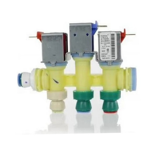 Whirlpool Refrigerator Triple Water Valve - W11495416, Replaces: W11280652