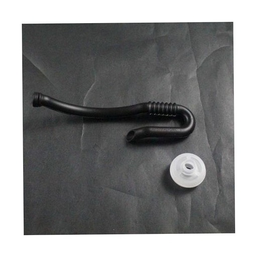GE Refrigerator Drain Tube and Valve - WR02X28554, Replaces: WR01X11006