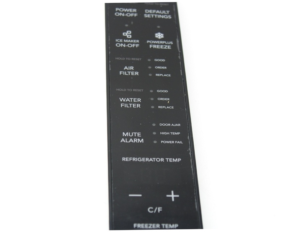 Frigidaire Refrigerator User Control and Display Board (Black) - 242048229, Replaces: 242048227