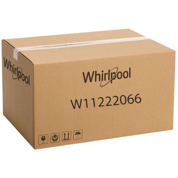 Whirlpool Refrigerator Drawer Endcap - W11222066, Replaces: W11185285