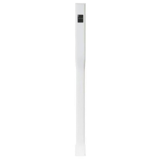 GE Refrigerator Freezer Door Handle (White) - WR12X10966, Replaces: WR12X10057