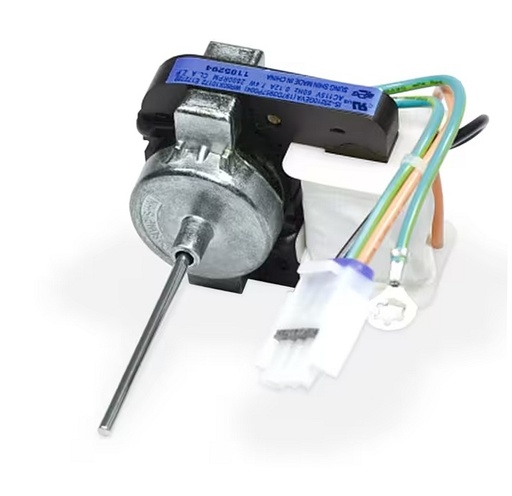 GE Refrigerator Evaporator Fan Motor - WR60X10172, Replaces: WG03F02225